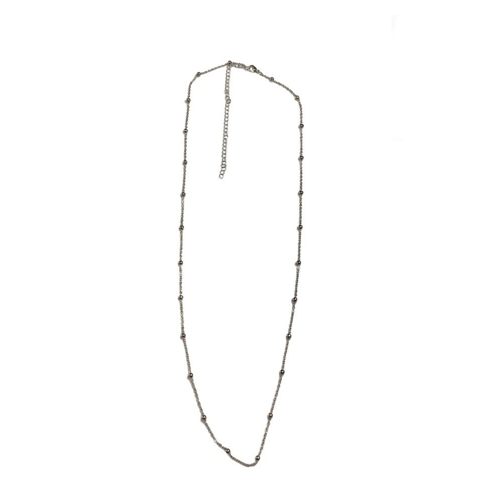 Silver beaded necklace 3 for $25 ❤️